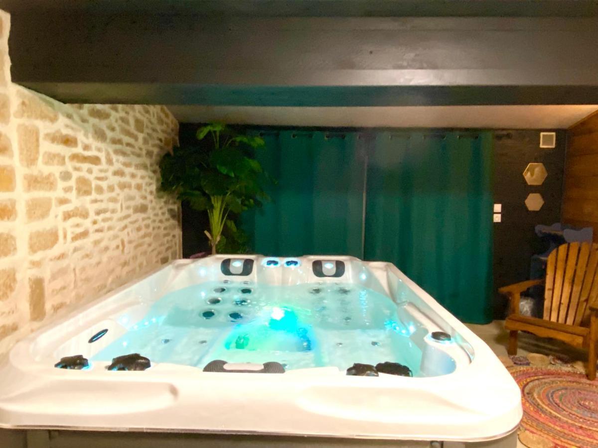 Le Cocon Boheme - Maison Climatisee Au Coeur De Sarlat - Parking - Piscine Chauffee - Spa Et Massages Bagian luar foto